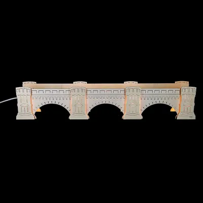 Produktbild von Schwibbogenerhöhung Augustusbrücke (72x13x11,5cm) von Tietze Erzgebirgsdesign