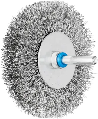Immagine prodotto di PFERD spazzola rotonda RBU 8015/6 INOX 0,30 Ø 80 mm 6 mm spessore filo 0,3 mm - 43106003