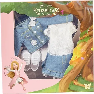 Productafbeelding van Jump Queen Outfit: Set van 4 kledingstukken voor tienerpoppen