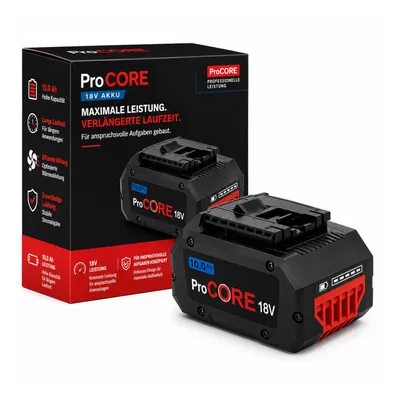 Image de Batterie ProCORE18V 10 Ah du système Professional 18 V pour outils Bosch
