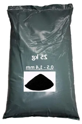 Produktbild von Strahlmittel 25 kg für Sandstrahlen, Schlacke 0,5-1,4 mm