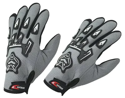 Obrázok produktu pre APT AG222B Motocyklové rukavice šedé