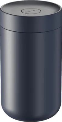 Produktbild von BergHOFF Home Nommie Thermobehälter für Essen 0,75 l, auslaufsicher, doppelwandige Isolierung, hält Speisen bis 6 Std. warm oder kalt, Edelstahl, Navy