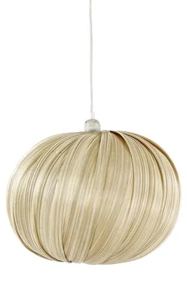Image de Suspension Pomax Arco, finition naturelle, diamètre 42 cm, hauteur 28 cm
