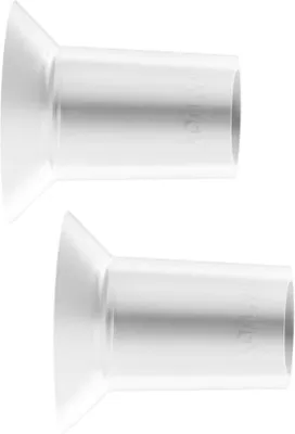 Immagine prodotto di Youha - Riduttore per scudi mammari - Riduttore - Senza BPA - Tiralatte elettrici - Scudi mammari in silicone - Set di 2 - Misura 18mm