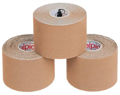 Image de Kit de bande kinesiologique, 3 rouleaux