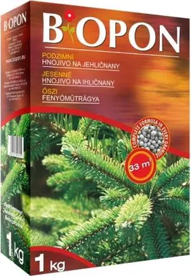 Immagine prodotto di BIOPON concime autunnale per conifere 1 kg + elisir DUO FREE