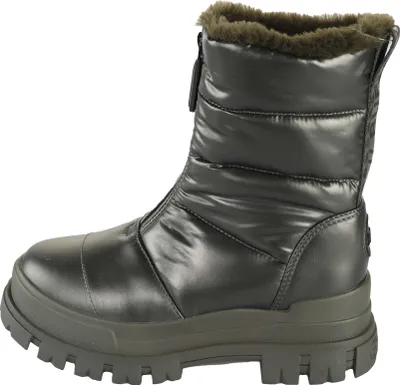 Produktbild von Buffalo Aspha Quilt Zip - Khaki Kunstleder : 39 : Normal Größe: 39 Weite: Normal