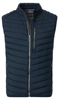 Produktbild von CASAMODA Herren Outdoor-Steppweste Stehkragen Zipper Marine 4XL