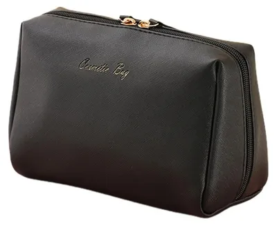 Produktbild von Tragbare Kosmetiktasche für Reisen, schwarz