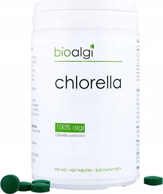 Produktbild von Bioalgen Chlorella - Ein Nahrungsergänzungsmittel Mit Aufgebrochener Zellwand (400 Tabletten)