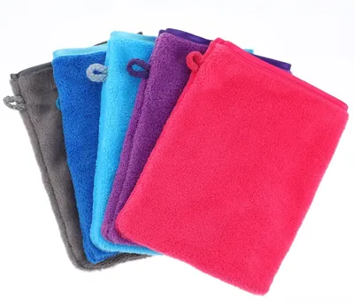 Productafbeelding van Set van 5 Waschlappen voor het Gezicht, 20x15 cm, in 5 Kleuren