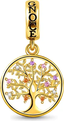 Produktbild von Gnoce Charm Anhänger Lebensbaum EGC051