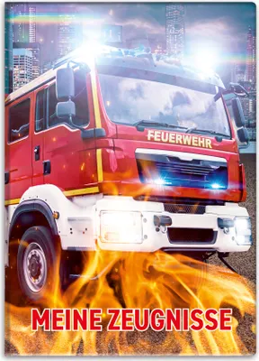 Produktbild von Feuerwehr-Dokumentenmap A4 für Kinder und Teenager