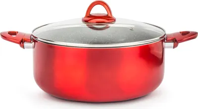 Obrázek produktu pro Ambition 20162, 4,7 l, Červená, Hliník, Sklo, Plast, Keramický, Elektrický, Plyn, Indukční, Červená, Plast