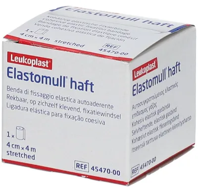 Immagine prodotto di Benda Elastica Autoadesiva Elastomull Haft Compressione Forte 4X400 Cm