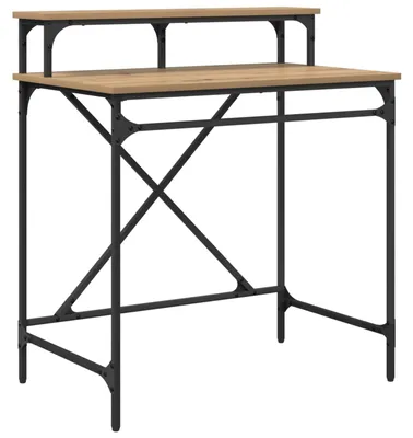 Obrázok produktu pre vidaXL Artisan dubový stôl 80 x 50 x 90 cm materiál na báze dreva