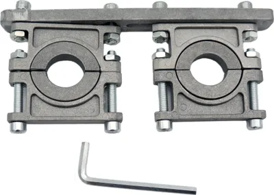 Produktbild von Universal HQ Multifeedhalter ALU, 2-Fach, 23/40 mm