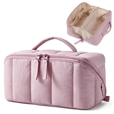 Immagine prodotto di Borsa da viaggio impermeabile per cosmetici, con scomparti e maniglia