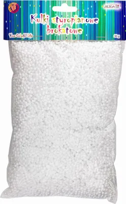 Produktbild von Perlglanz Styroporkugeln, 30g Packung