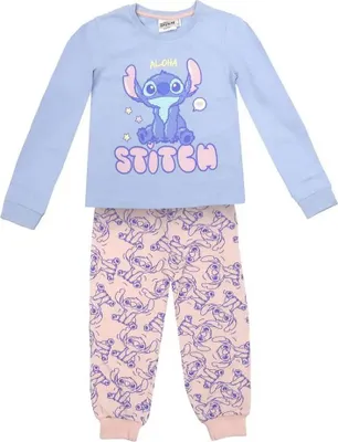 Produktbild von Cerda Group Stitch Pyjama Blau,Rosa 10 Years Jungen,Mädchen Blau,Rosa 10 Years