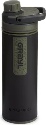Produktbild von Grayl UltraPress, 500 ml, Wandern, Schwarz, Acrylnitril-Butadien-Styrol (ABS), Polypropylen (PP), Silikon, Thermoplastisches Elastomer (TPE), Erwachsener, Mann/Frau