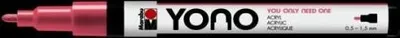 Obrázok produktu pre Akrylový popisovač YONO 0,5-1,5 mm - ružový