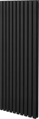 Obrázek produktu pro Oválný trubkový radiátor - 1600 mm x 600 mm - černý