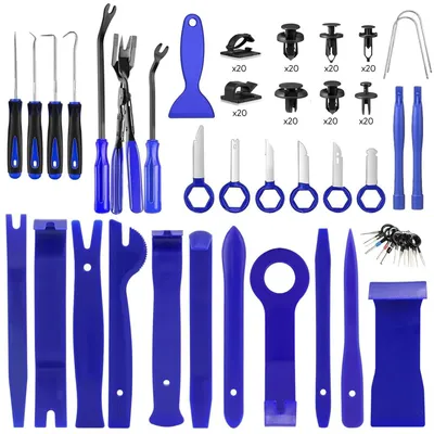 Image de Kit d'outils de démontage - 200 pièces pour l'intérieur automobile