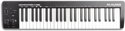 Productafbeelding van M-AUDIO Keystation 49 MK3 MIDI-keyboard, 49 toetsen, USB, zwart