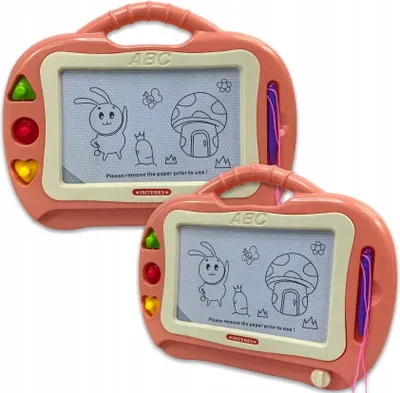 Zdjęcie produktu dla Tablica Magnetyczna Do Pisania Znikopis Pieczątki