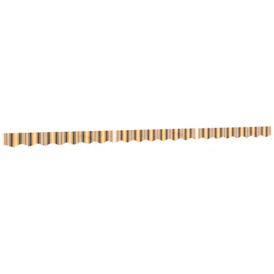 Produktbild von vidaXL Markisenvolant Gelb und Grau Gestreift 480x20 cm