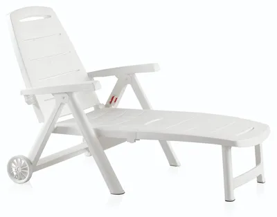 Image de Chaise de jardin réglable au design moderne