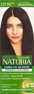 Zdjęcie produktu dla Joanna Naturia Color 237 Chłodny Brąz Trwała Farba Do Włosów