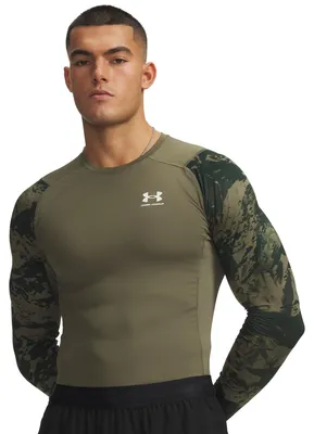 Immagine prodotto di Under Armour Ua Hg Armour Comp Cb Ls - blu navy o verde, taglia: S