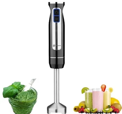 Obrázok produktu pre BEHOME Ručný mixér, tyčový mixér, nerezová oceľ, 800 W, 8 rýchlostí