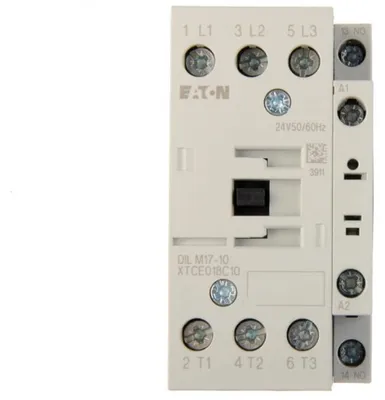 Immagine prodotto di Contattore di potenza EATON DILM17-10(24V50/60HZ) DILM17-10(24V50/60HZ (277008)
