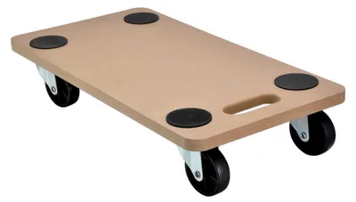 Produktbild von Transportbrett Möbelroller mit 4 Lenkrollen bis 200kg
