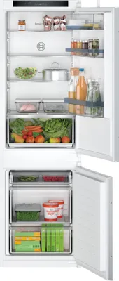 Produktbild von Bosch Serie 4 KIV86VSE0 Kühl- und Gefrierkombination Integriert 267 l E Weiß