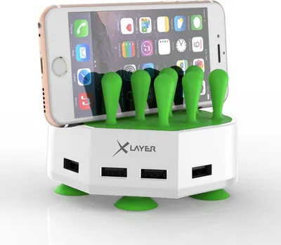 Produktbild von Xlayer Ladegerät XLayer Family Charger Mini 4-Port USB