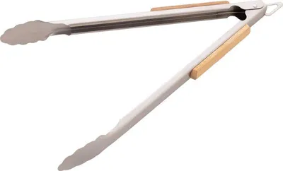 Produktbild von Zange Strend Pro Grill, zum Grillen, Edelstahl, mit Holzgriff, 4,3x38-42 cm