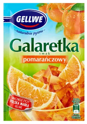 Produktbild von Gellwe Gelee mit Orangengeschmack 72 g