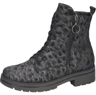 Produktbild von Waldläufer - K-Zoe - Damenschnürstiefel - schwarz - Weite K 648803146001 (4,5/schwarz)