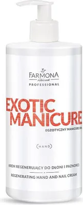 Produktbild von FARMONA EXOTIC MANICURE Regenerierende Creme für Hände und Nägel 500 ml