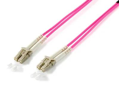 Produktbild von Equip LWL Patchkabel LC->LC 15.00m Multimode Duplex OM4 vio Polybeutel