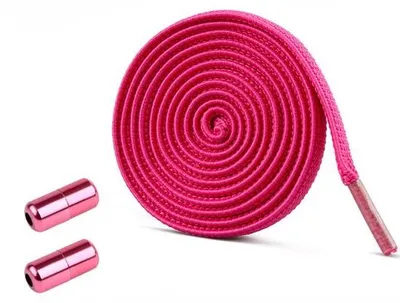 Produktbild von Elastische Schuhbänder 6mm breit rot