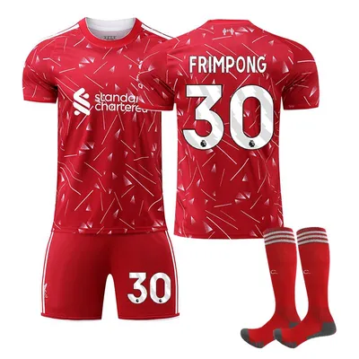 Obrázek produktu pro #30 FRIMPONG Fotbalový dres Liverpoolu pro domácí zápas 26-27 pro děti i dospělé VELIKOST:16