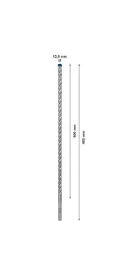 Produktbild von EXPERT SDS plus-7X Hammerbohrer, 12x400x465 mm