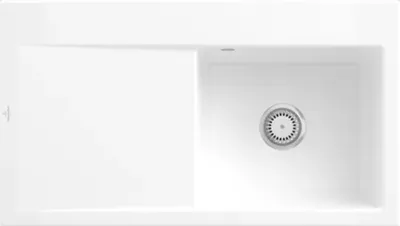 Produktbild von Villeroy & Boch Keramikspüle 335101R1, Subway Style 50 Einbauspüle - inkl.
