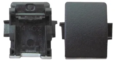 Produktbild von HP Anschlussabdeckung - Schwarz (Packung mit